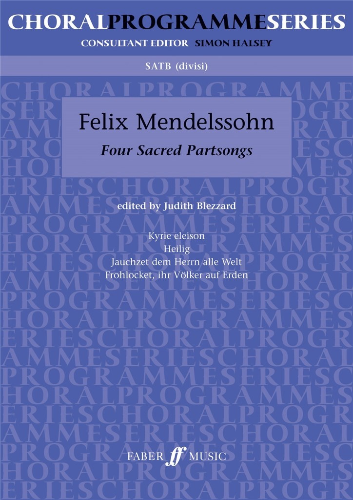 Four Sacred Partsongs.